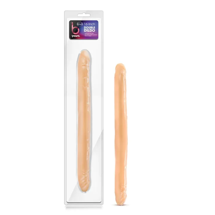 Dildos Blush Blush B Yours Beige 18 Double Dildo