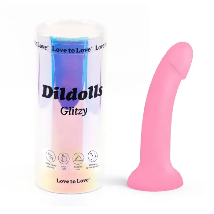 Dildos Love To Love Dildolls Glitzy 6 Dildo Love To Love