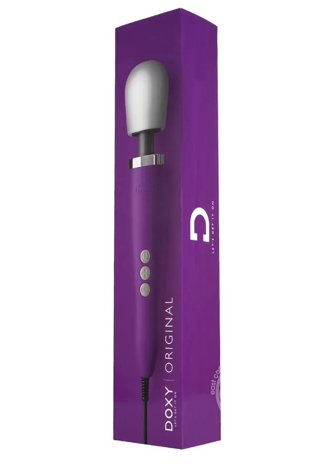 Doxy Original Wand Body Massager Purple Doxy Vibrators