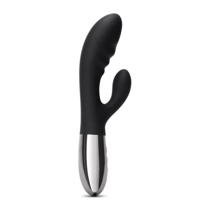 Female Sex Toys Le Wand Le Wand Chrome Blend Rabbit Vibrator