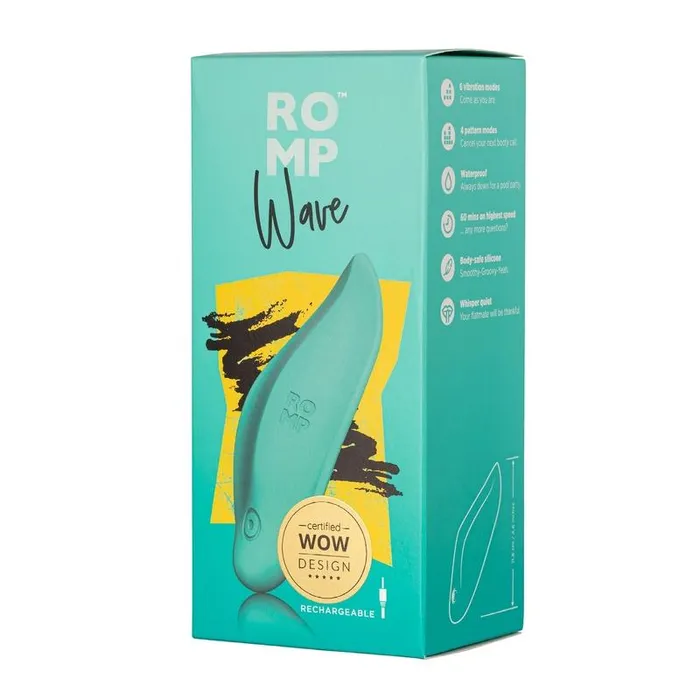 Female Sex Toys ROMP Romp Wave LayOn Vibrator