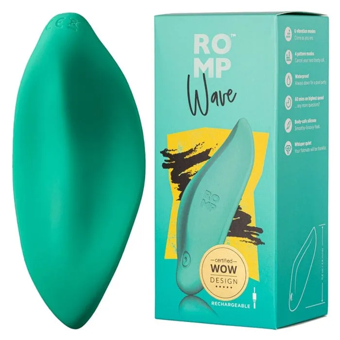 Female Sex Toys ROMP Romp Wave LayOn Vibrator