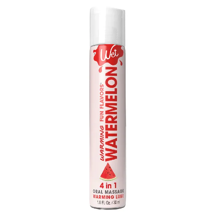 Female Sex Toys Wet Wet Fun Flavors 4in1 Watermelon Warming Lubricant