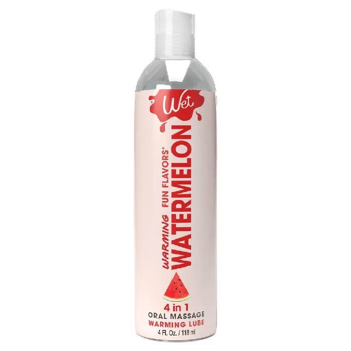 Female Sex Toys Wet Wet Fun Flavors 4in1 Watermelon Warming Lubricant