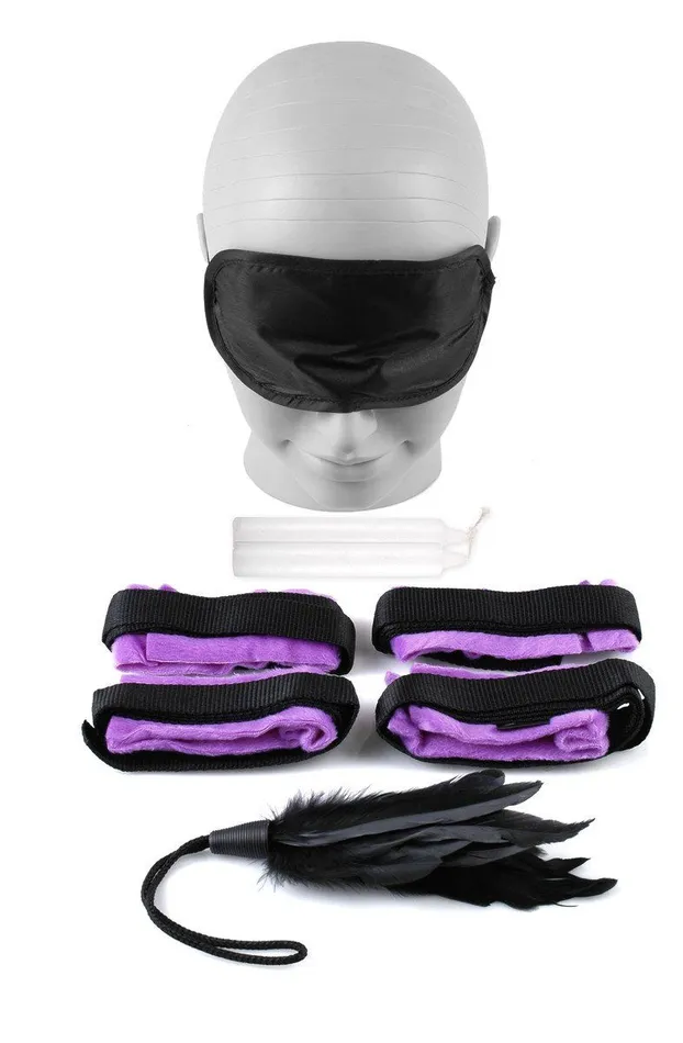 Fetish Fantasy Beginners Bondage Set Purple FETISH FANTASY SERIES Couples