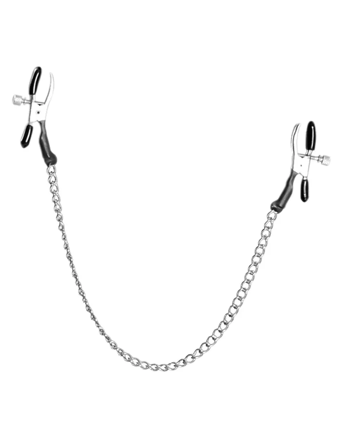 FETISH FANTASY SERIES Fetish Fantasy Gold Collar Nipple Clamps Black Anal