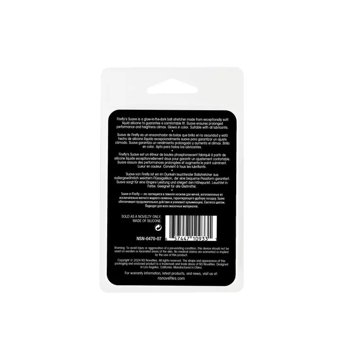 Firefly Suave Ball Stretcher NS Novelties Male Sex Toys Firefly Suave Ball Stretcher NS Novelties Male Sex Toys