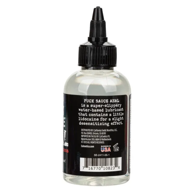 Fuck Sauce Anal Numbing Lubricant Calexotics Lubricants