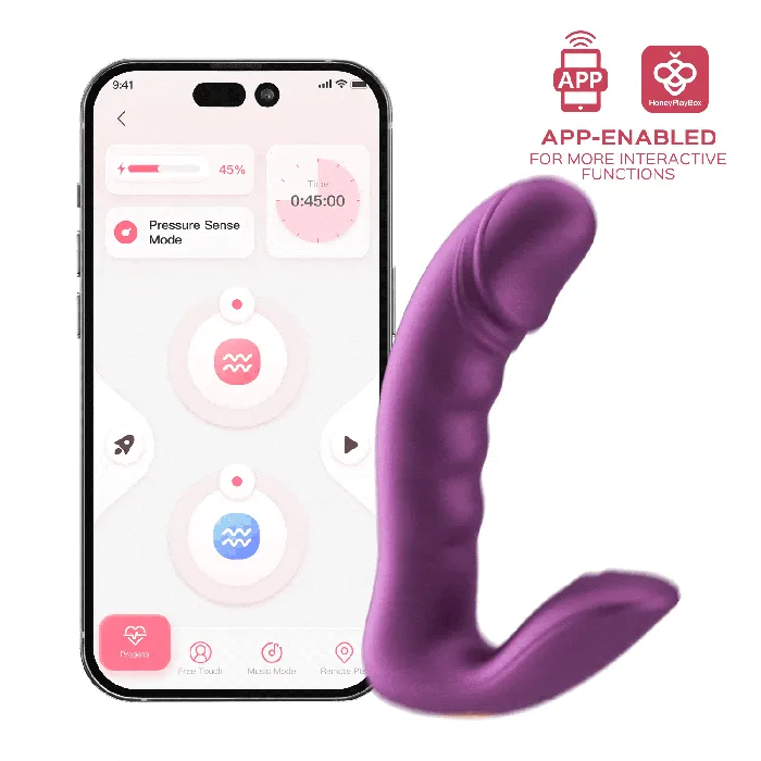 Honey Play Box Rora 2 AppControlled Wearable Gspot Vibrator Honey Play Box Vibrators