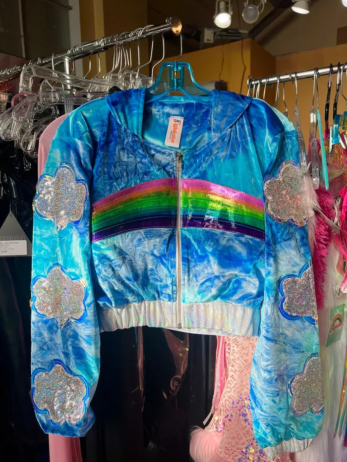 J Valentine INC Anal Rainbow Dreams Velvet Hoodie
