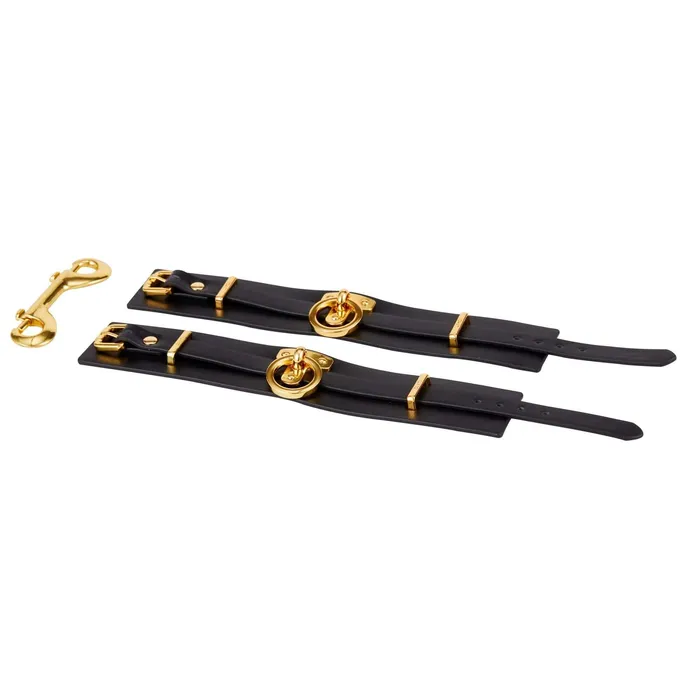 Luxury Italian Leather Ankle Cuffs UPKO Restraints