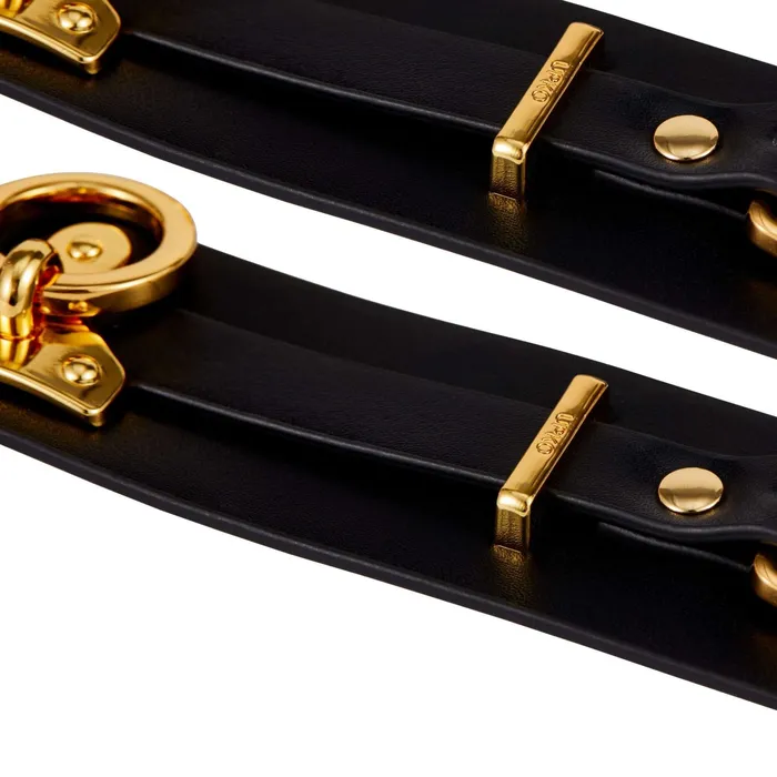 Luxury Italian Leather Ankle Cuffs UPKO Restraints