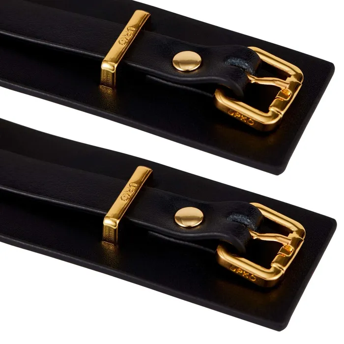 Luxury Italian Leather Ankle Cuffs UPKO Restraints