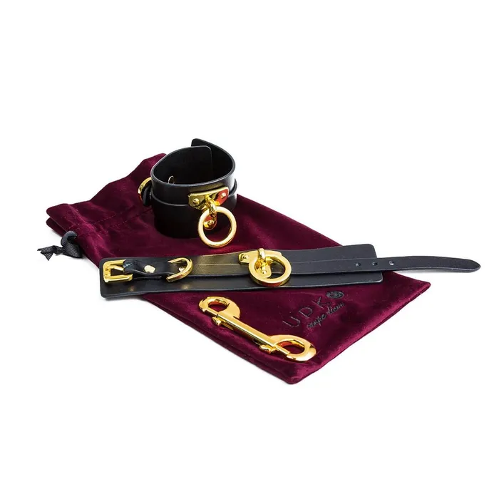 Luxury Italian Leather Ankle Cuffs UPKO Restraints