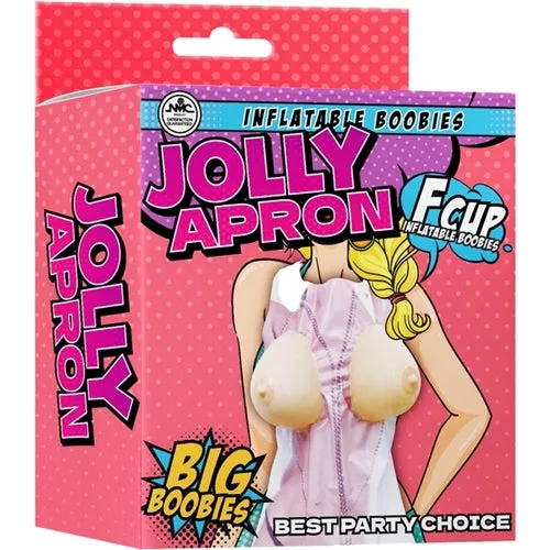 Male Sex Toys Claredale Jolly Apron F Cup Inflatable Boobies