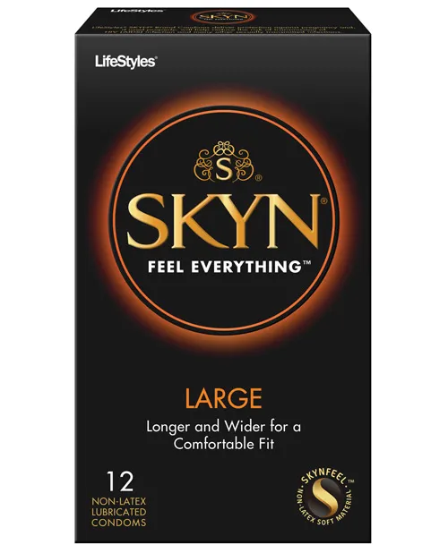Male Sex Toys LifeStyles Skyn Elite Large NonLatex Condoms