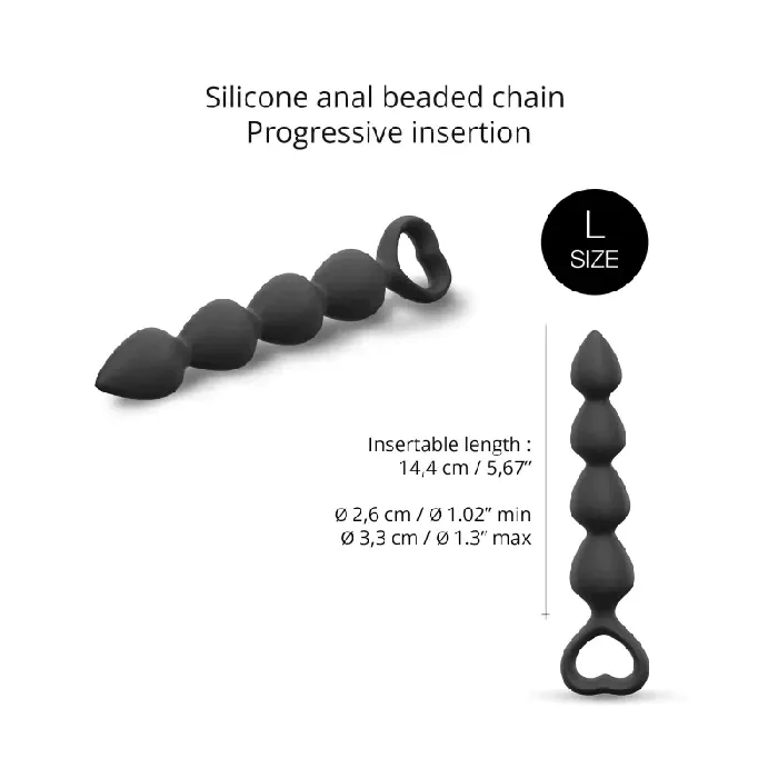 Male Sex Toys Love To Love Love To Love Bing Bang Anal Plug Large
