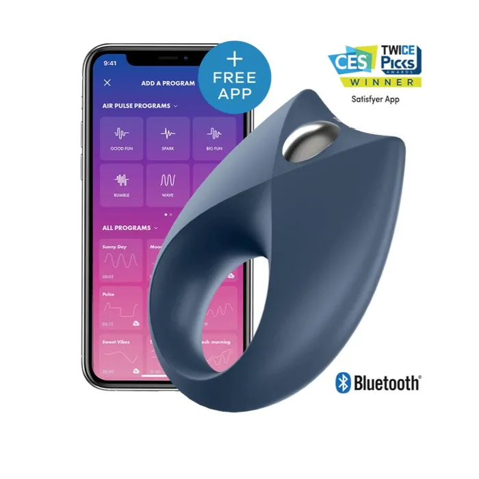 Male Sex Toys Satisfyer Royal One Vibrating Silicone Penis Ring SATISFYER