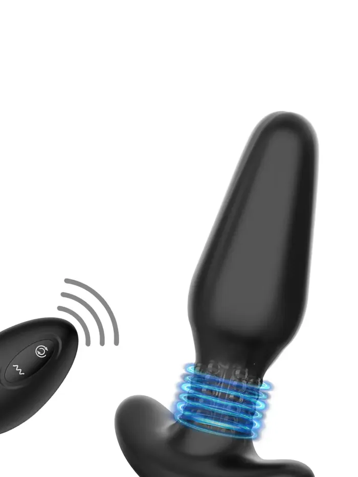 Male Sex Toys Winyi Winyi Bruce Vibrating Anal Plug With Rotating Beads
