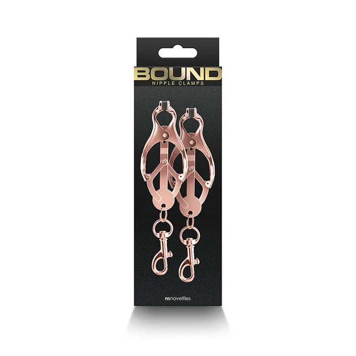 NS Novelties Bound Nipple Clamps C3 Nipple Clitoral Toys NS Novelties Bound Nipple Clamps C3 Nipple Clitoral Toys