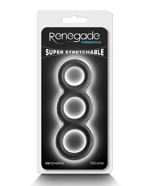 NS Novelties Male Sex Toys Renegade Threefold Ring