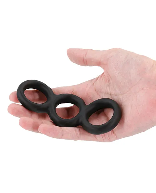 NS Novelties Male Sex Toys Renegade Threefold Ring