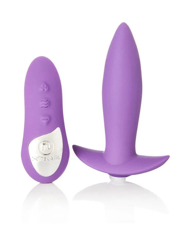 NU Sensuelle NU Sensuelle Mini Anal Plug with Remote Male Sex Toys