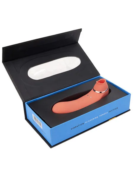 NU Sensuelle Nu Sensuelle Trinitii Flickering Suction Clit Massager Vibrators