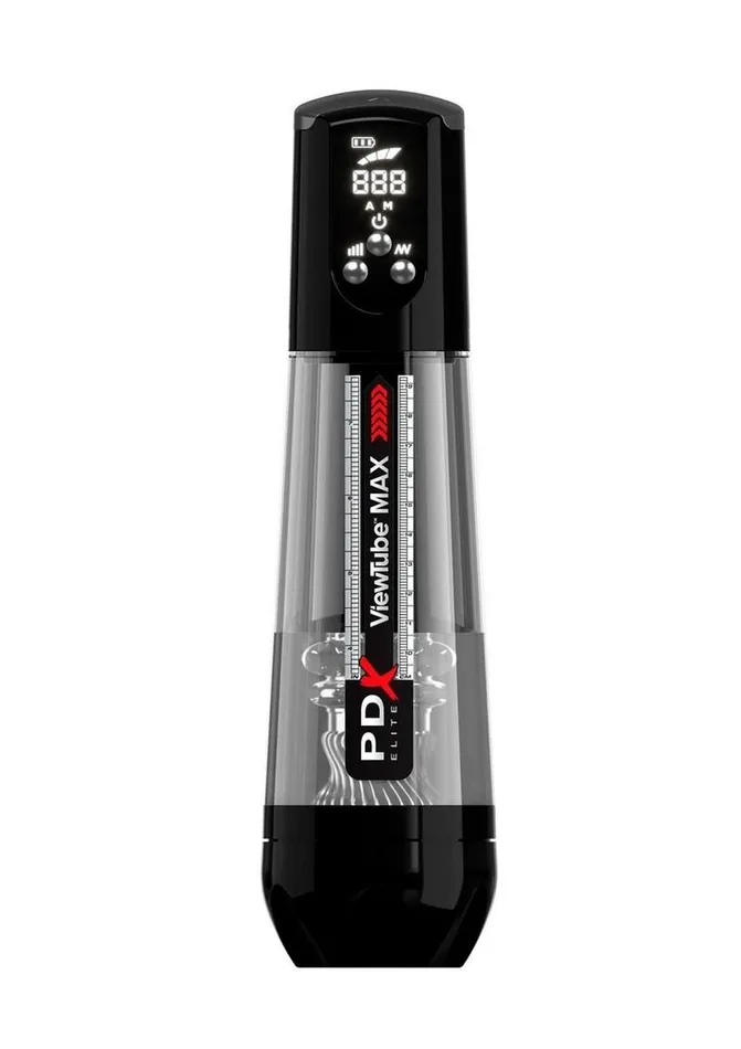 PDX Elite ViewTube MAX View Rechargeable Stroker Pipedream Male Sex Toys