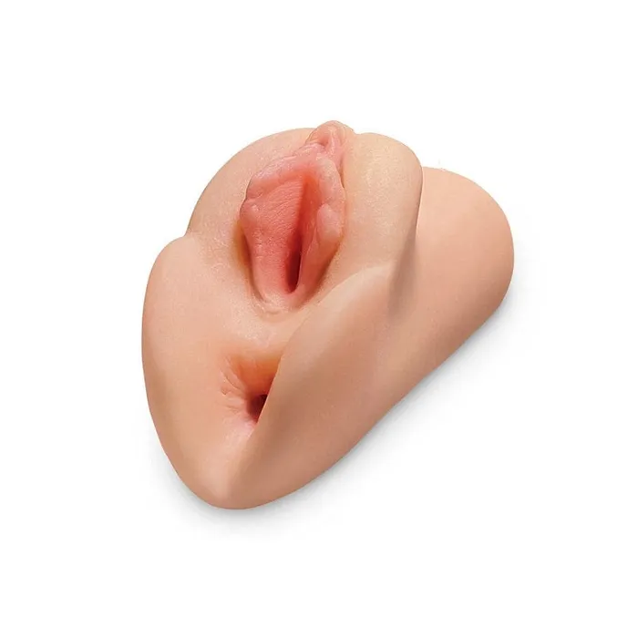 Pipedream Products PDX Plus Perfect Pussy Double Stroker Pipedream Products Male Sex Toys