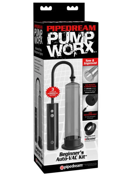 Pump Worx Beginners Auto Vac Kit Pump Worx Series Female Sex Toys