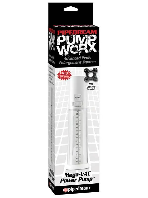 Pump Worx Series Female Sex Toys Pump Worx Mega Vac Power Pump