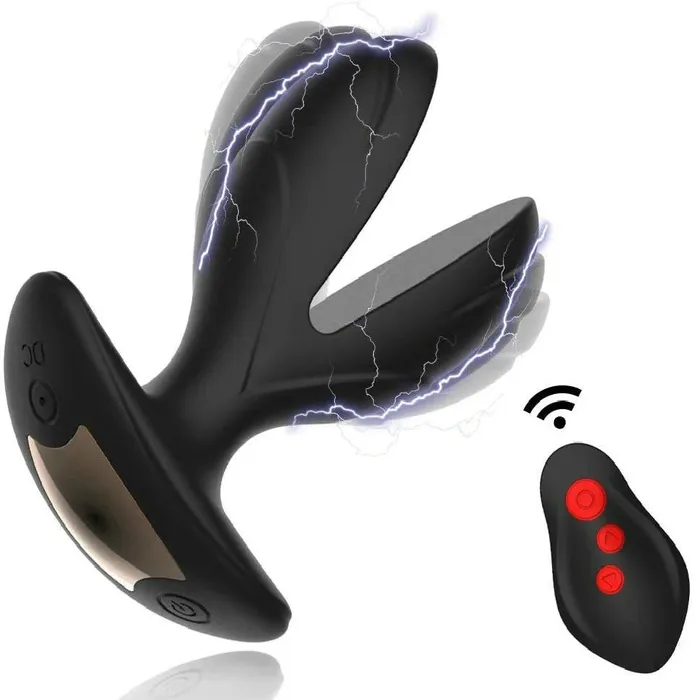 Romulus Male Sex Toys Extreme Vibrating Butt Plug with Electric Shock Modes Anal Plugs Prostate Stimulators Romulus Male Sex Toys Extreme Vibrating Butt Plug with Electric Shock Modes Anal Plugs Prostate Stimulators