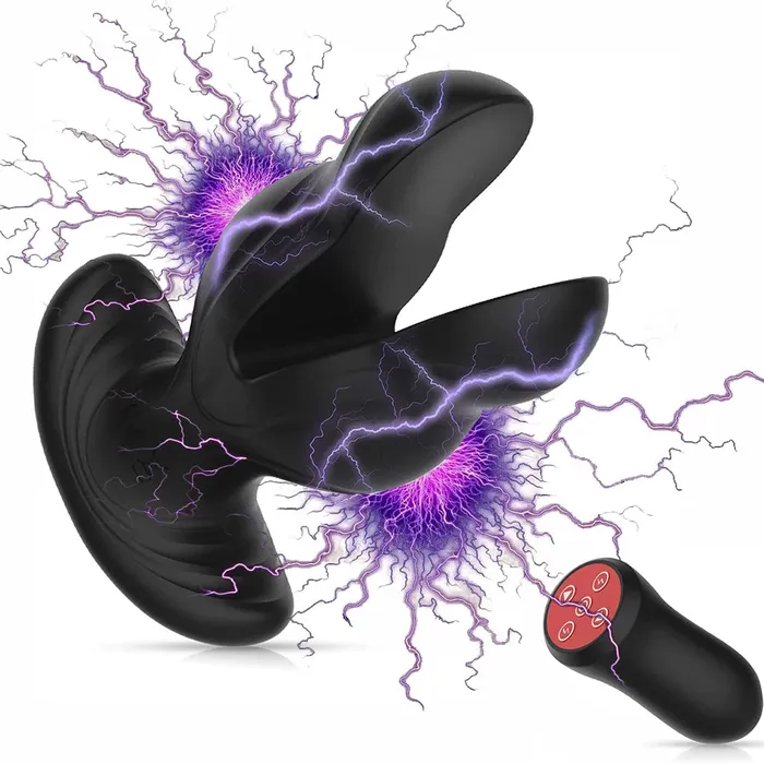Romulus Male Sex Toys Extreme Vibrating Butt Plug with Electric Shock Modes Anal Plugs Prostate Stimulators Romulus Male Sex Toys Extreme Vibrating Butt Plug with Electric Shock Modes Anal Plugs Prostate Stimulators
