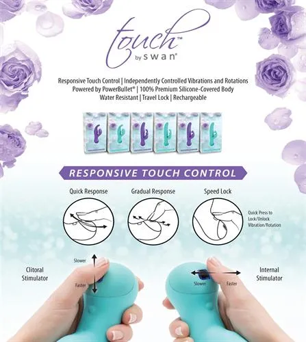 SWAN PREMIUM LINE Touch Trio by SWAN Vibrators SWAN PREMIUM LINE Touch Trio by SWAN Vibrators