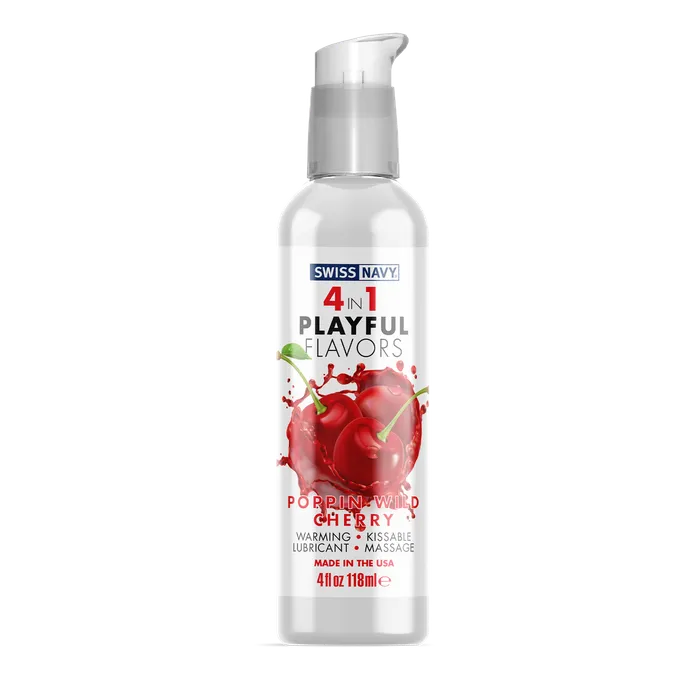 Swiss Navy 4 in 1 Playful Flavors Female Sex Toys