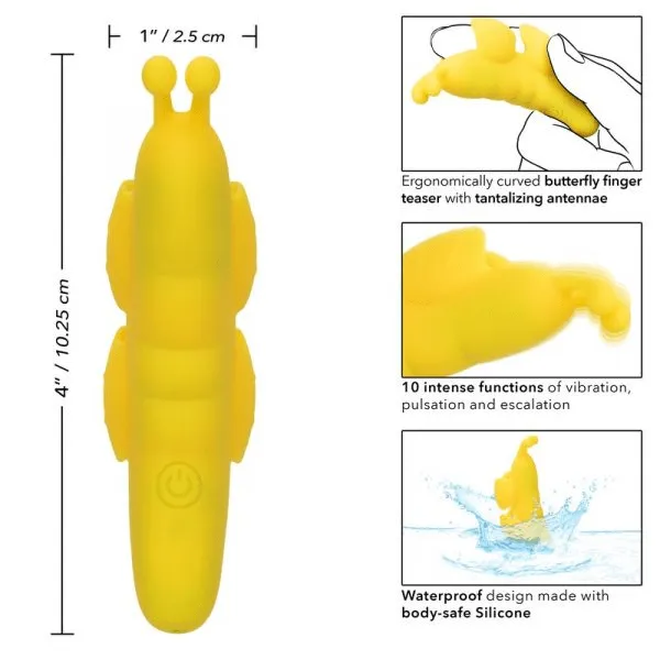 Vibrators CALEXOTICS Calexotics Neon Vibes The Butterfly Vibe