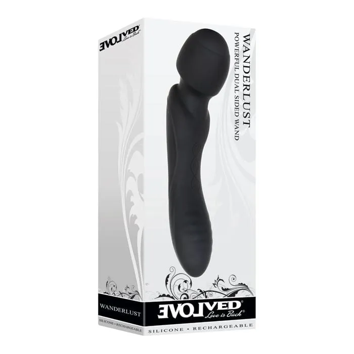 Vibrators Evolved Evolved Wanderlust Double Sided Wand Vibrator