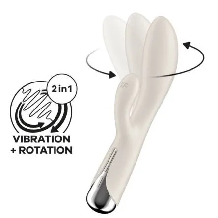 Vibrators LonBrook Satisfyer Spinning Rabbit 1 Beige