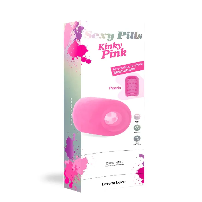 Vibrators Love To Love Love To Love Sexy Pills Mini Masturbator Kinky Pink