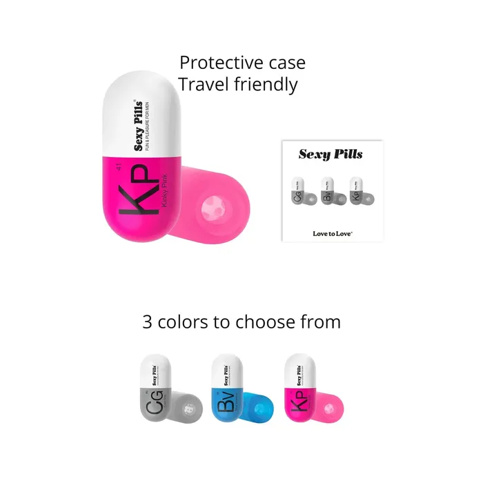 Vibrators Love To Love Love To Love Sexy Pills Mini Masturbator Kinky Pink