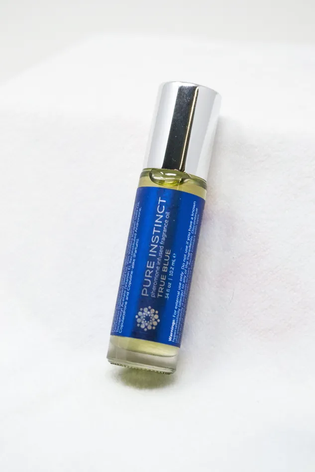 Vibrators Pure Instinct Pure Instinct True Blue Pheromone Oil RollOn