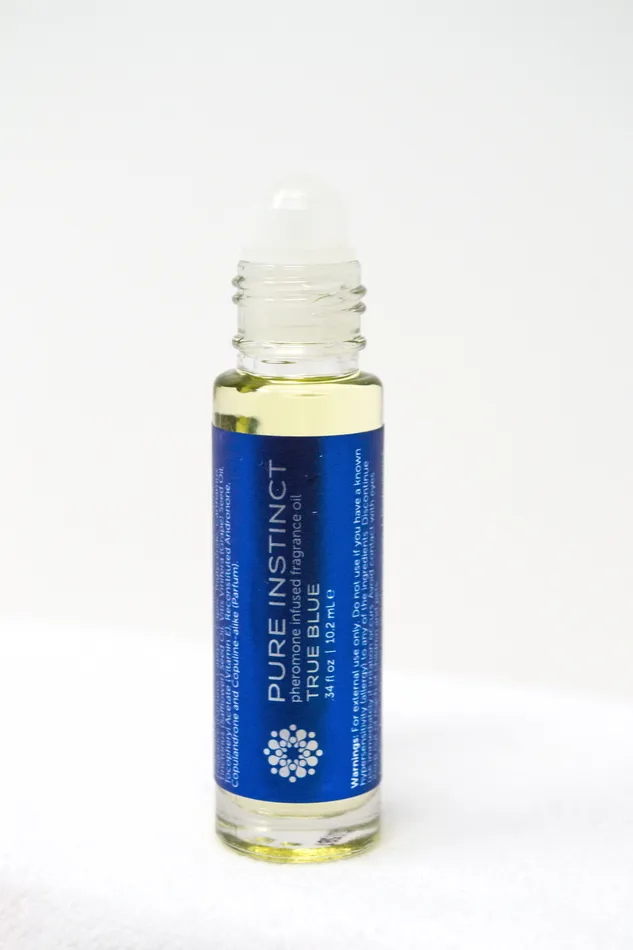 Vibrators Pure Instinct Pure Instinct True Blue Pheromone Oil RollOn