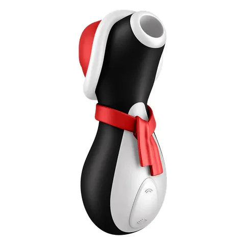 Vibrators Satisfyer Penguin Air Pulse Vibrator Holiday Edition Satisfyer