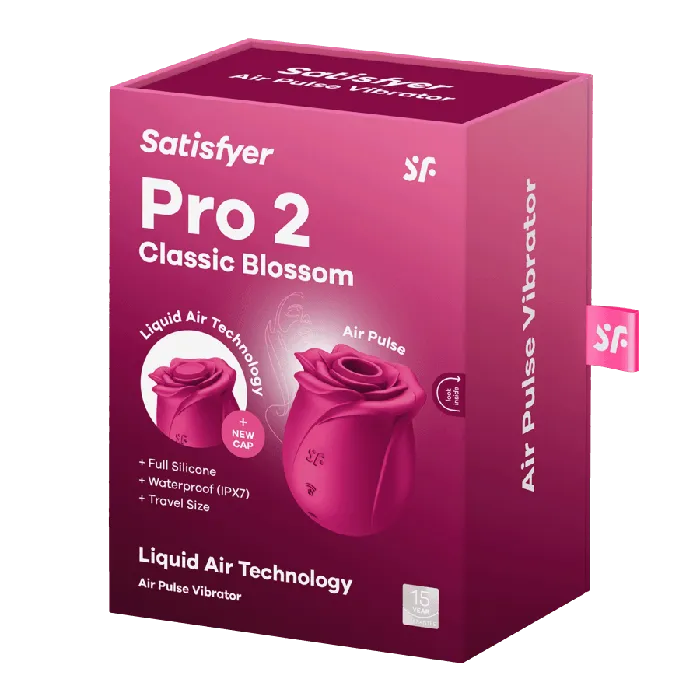 Vibrators Satisfyer Satisfyer Pro 2 Classic Blossom Air Pulse Vibrator