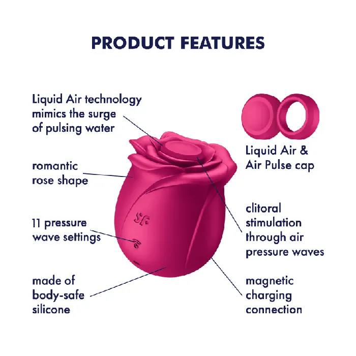 Vibrators Satisfyer Satisfyer Pro 2 Classic Blossom Air Pulse Vibrator