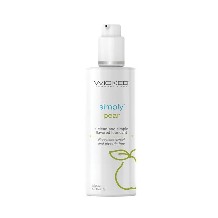Vibrators Wicked Simply Water Based Flavored Lube Wicked Sensual Care