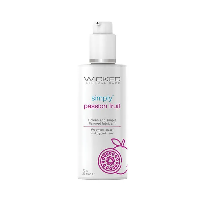 Vibrators Wicked Simply Water Based Flavored Lube Wicked Sensual Care