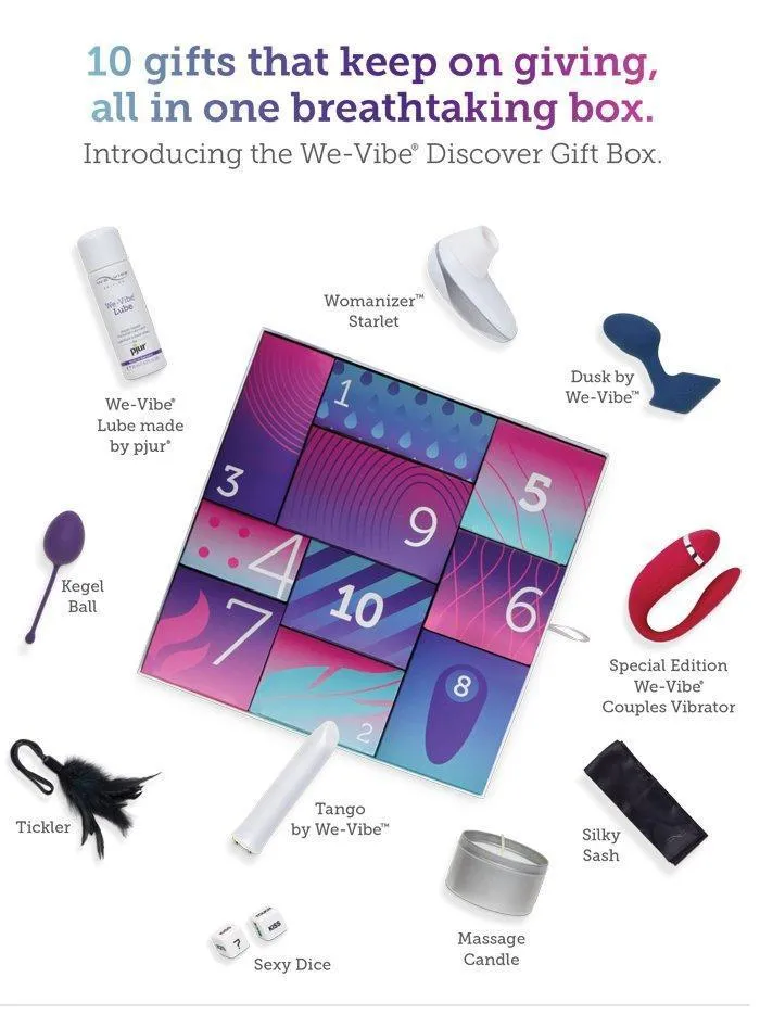 WeVibe Vibrators WeVibe Womanizer Discover 10 Day Gift Box