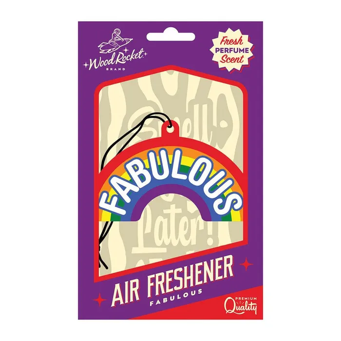 Wood Rocket Fabulous Air Freshener Wood Rocket Vibrators